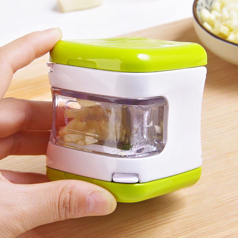 Mini Garlic & Veggie Chopper – One-Press Prep