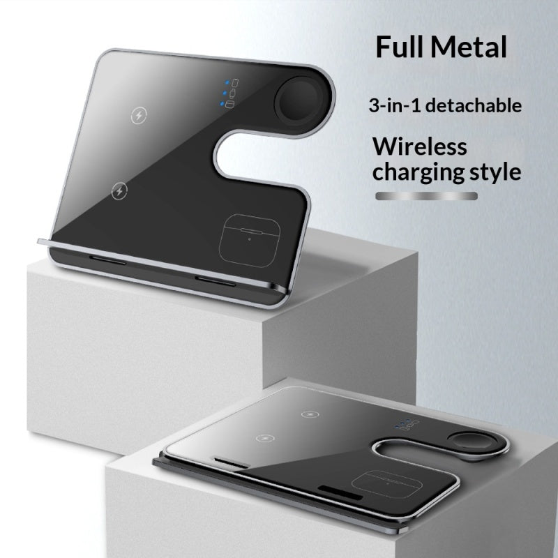 Foldable 3-in-1 Wireless Charging Stand