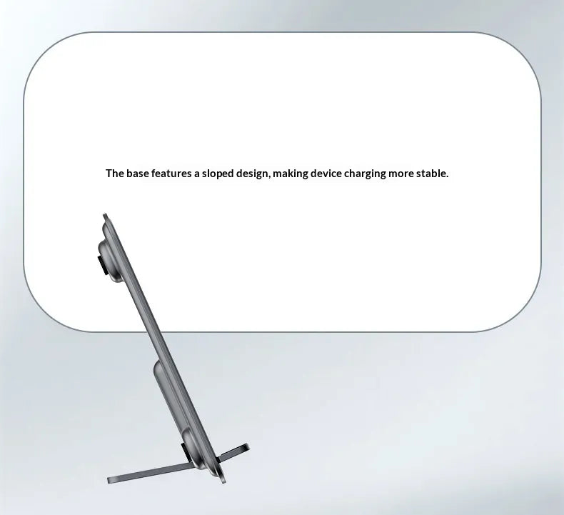 Foldable 3-in-1 Wireless Charging Stand